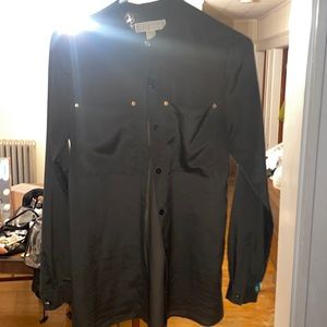 Michael Kora satin button down